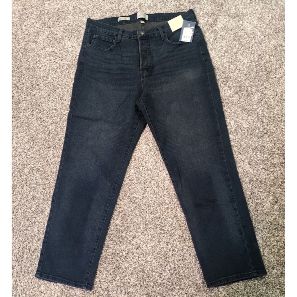 NWT Universal Thread mid rise 80s Slim Leg Jeans Women's 16 Short Mid Rise Black